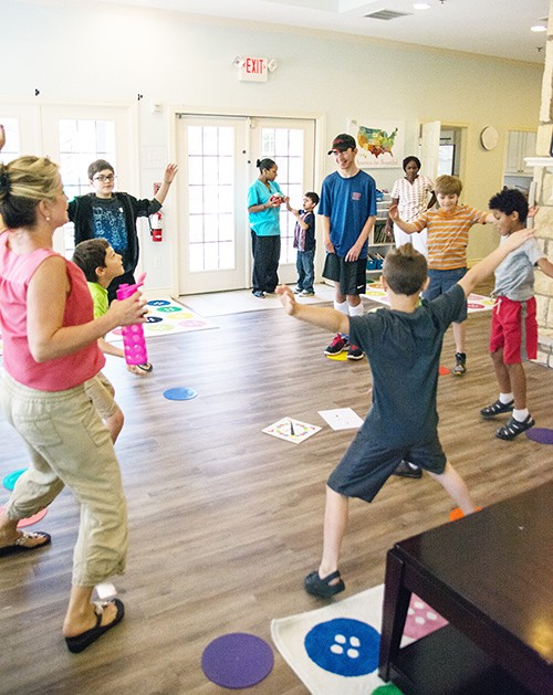 physical therapy in class for kids